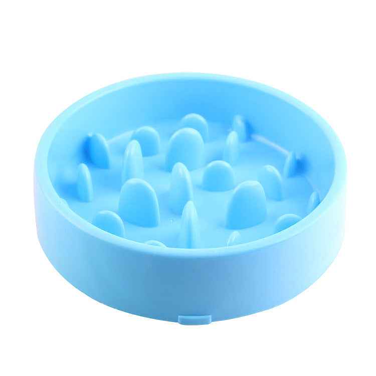 Slow Feed Pet Bowl with Anti-Choke Design and Mat