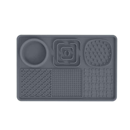 Silicone Pet Feeding Mat and Slow Feed Pad