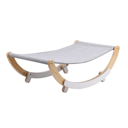 CozyWood Cat Hammock – Relax & Rock in Comfort