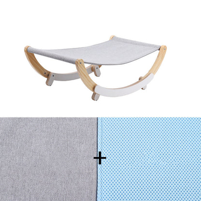 CozyWood Cat Hammock – Relax & Rock in Comfort