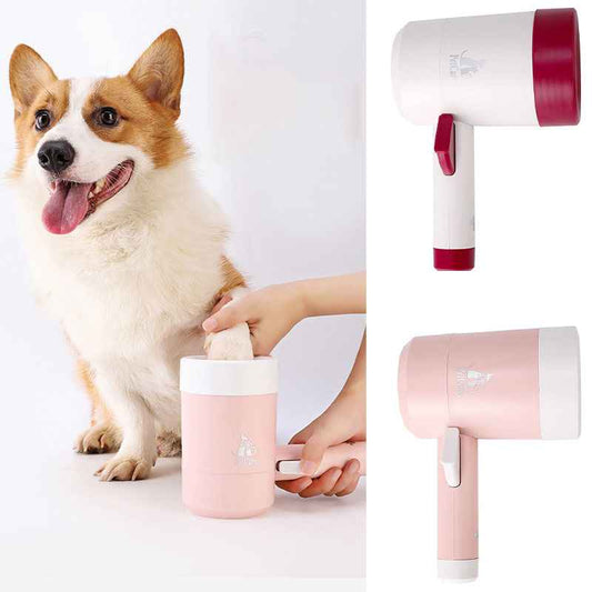 QuickClean Paw Washer Cup – Clean Dog & Cat Paws Fas