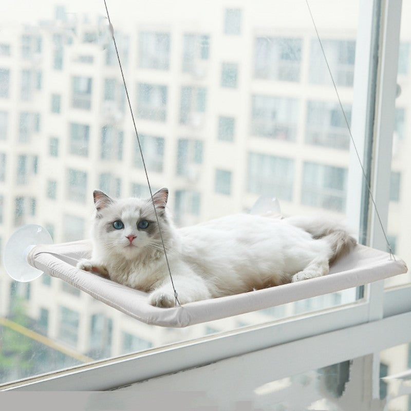 SkyLounge Cat Hammock – Window Suction Cup Relax Bed