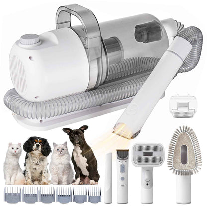 Professional Pet Grooming Vacuum Kit for Dogs & Cats