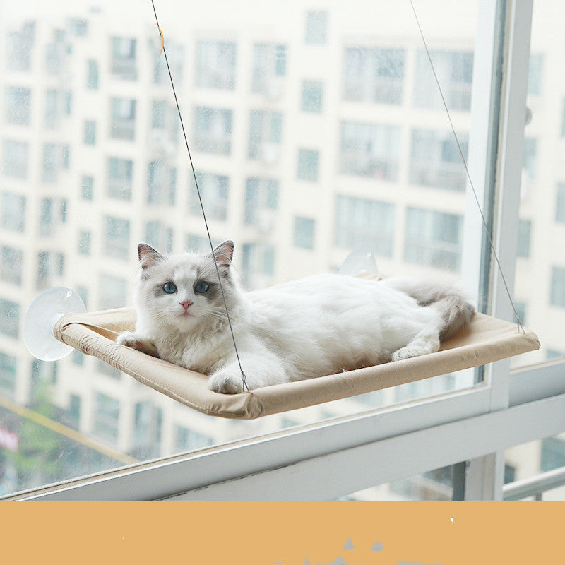 SkyLounge Cat Hammock – Window Suction Cup Relax Bed