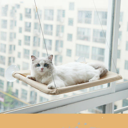 SkyLounge Cat Hammock – Window Suction Cup Relax Bed