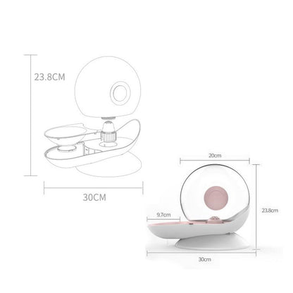 FreshFlow Cat Fountain – Automatic Water Bowl for Cats