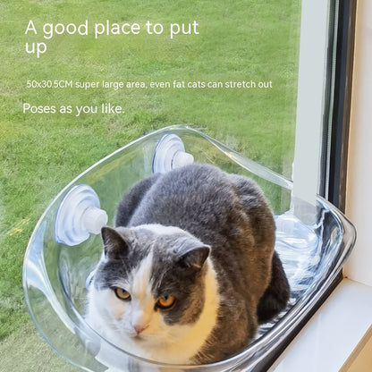 SunBask Cat Hammock – Window Relaxing Cozy Pet Bed
