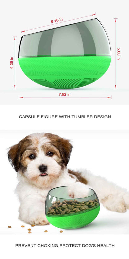 Slow Feed Dog Bowl with Anti-Choke Design for Pets