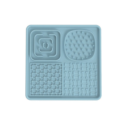 Silicone Pet Feeding Mat and Slow Feed Pad