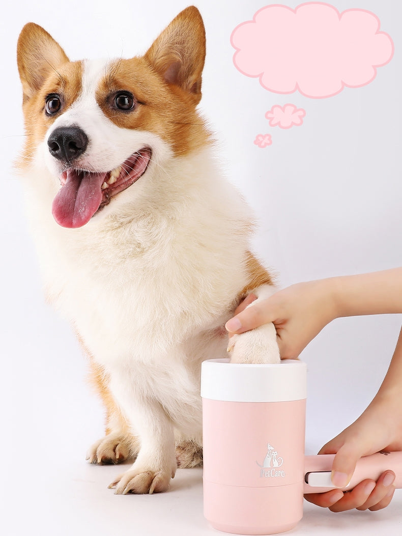 QuickClean Paw Washer Cup – Clean Dog & Cat Paws Fas