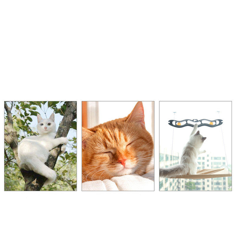 SkyLounge Cat Hammock – Window Suction Cup Relax Bed