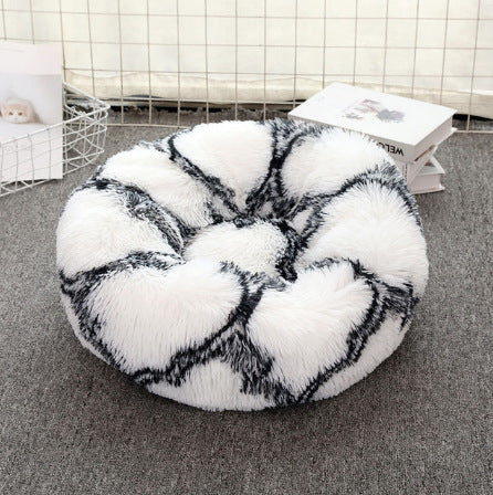 CozyCloud Round Pet Bed – Soft & Comfort for Pets