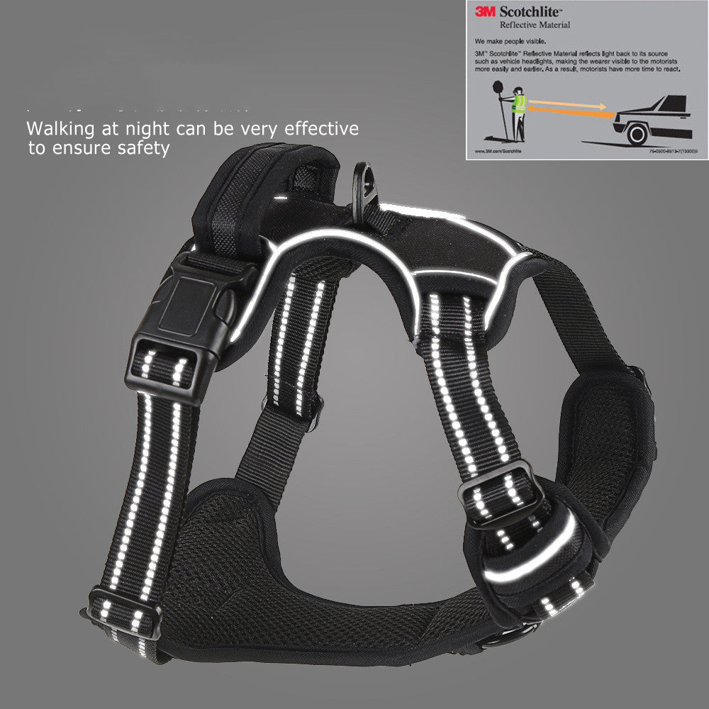 EasyWalk No-Pull Dog Harness – Comfortable & Reflective Vest