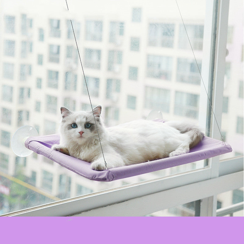 SkyLounge Cat Hammock – Window Suction Cup Relax Bed