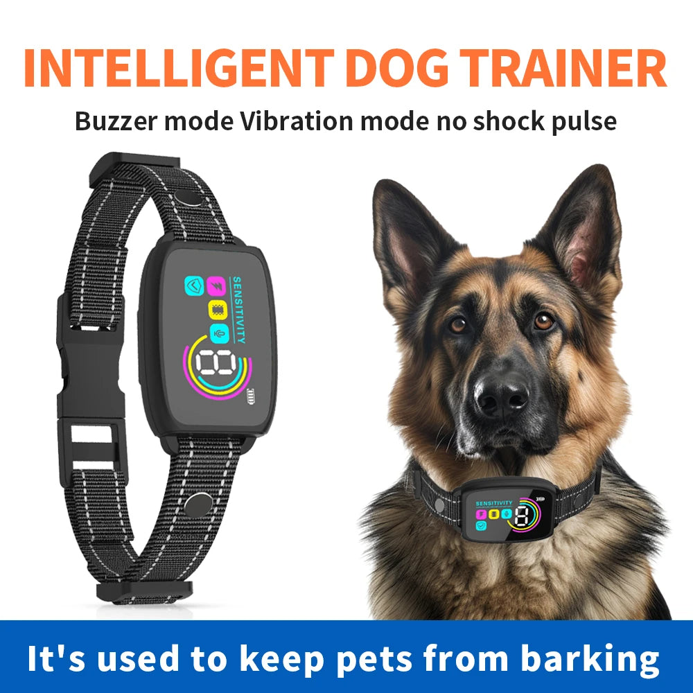 SmartQuiet Dog Collar – Gentle Bark Control & Training
