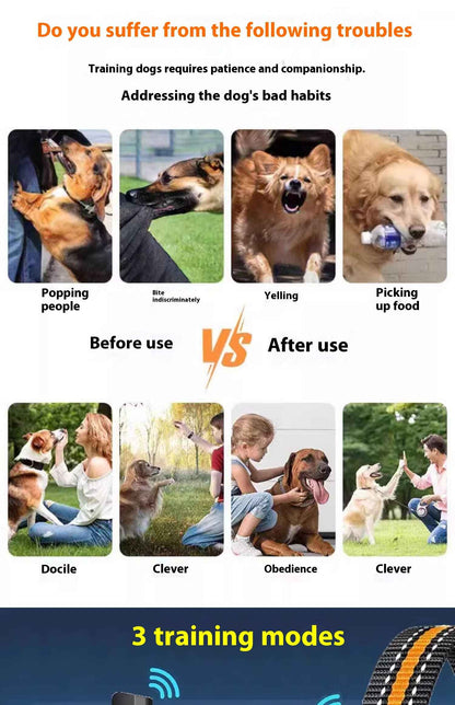 Waterproof Remote Dog Training Collar