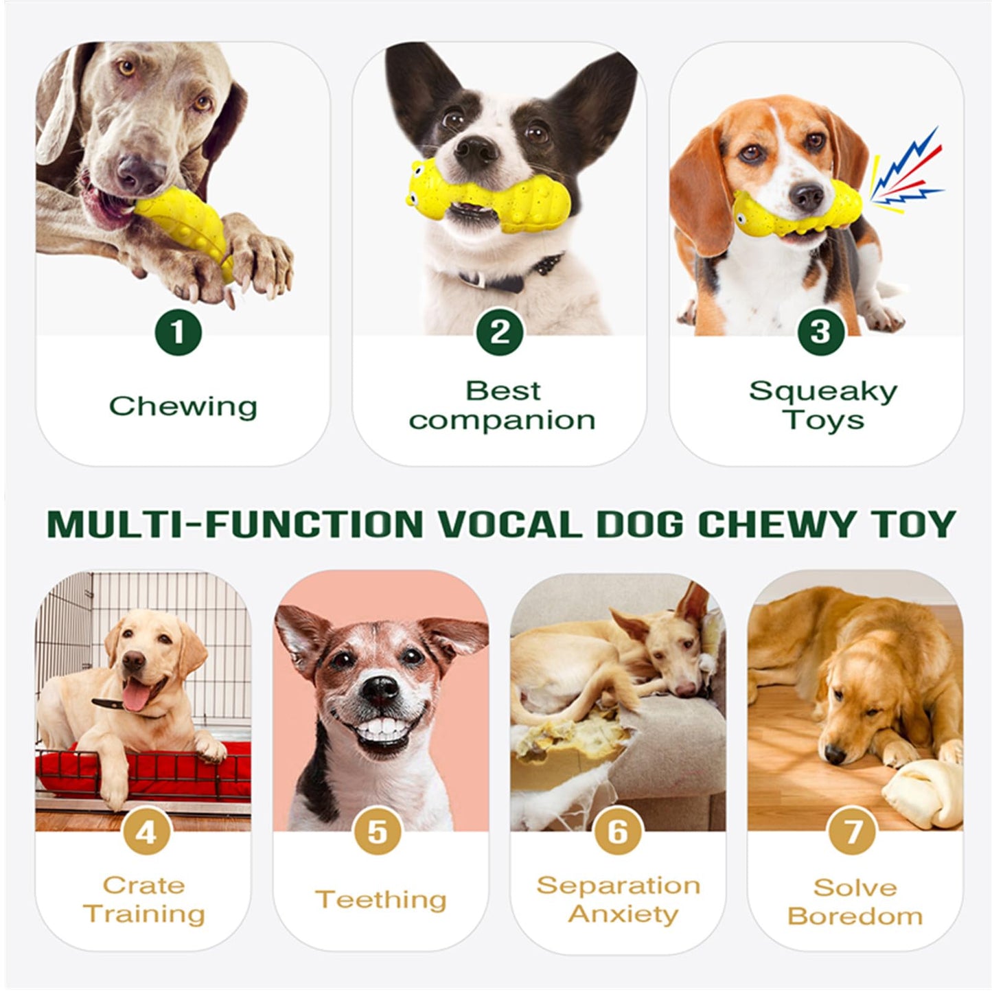 ToughChew Dog Toy – Built for Strong & Active Chewers