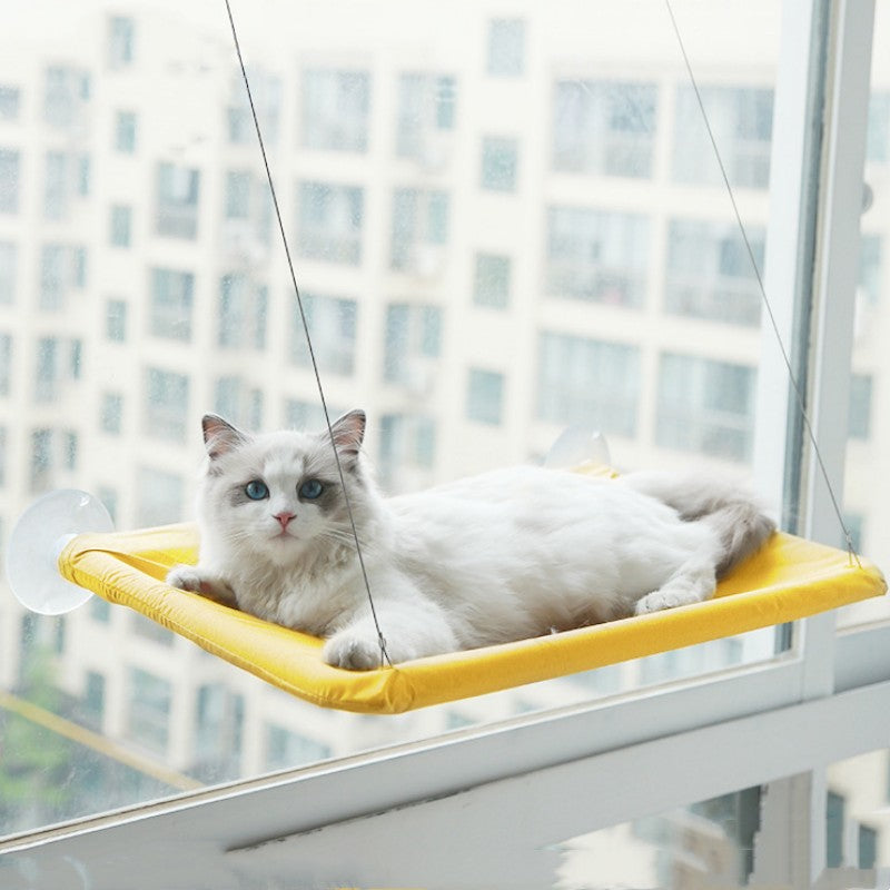 SkyLounge Cat Hammock – Window Suction Cup Relax Bed