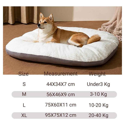Oval Shape Cushion For Large Dogs Comfortable Dog Bed Washable Beds For Crates