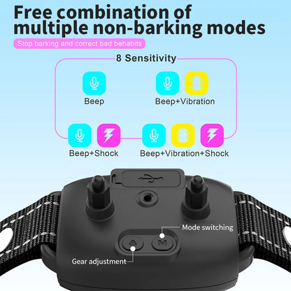 SmartQuiet Dog Collar – Gentle Bark Control & Training