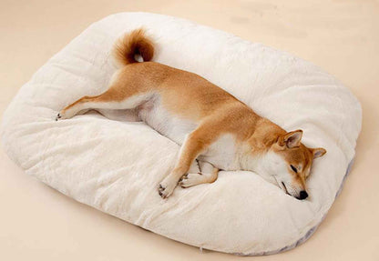 Oval Shape Cushion For Large Dogs Comfortable Dog Bed Washable Beds For Crates
