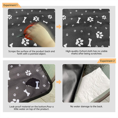 CleanRide Pet Seat Cover – Waterproof Protection for Cars