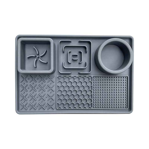 Silicone Slow Feed Pet Licking Mat with Suction Cups