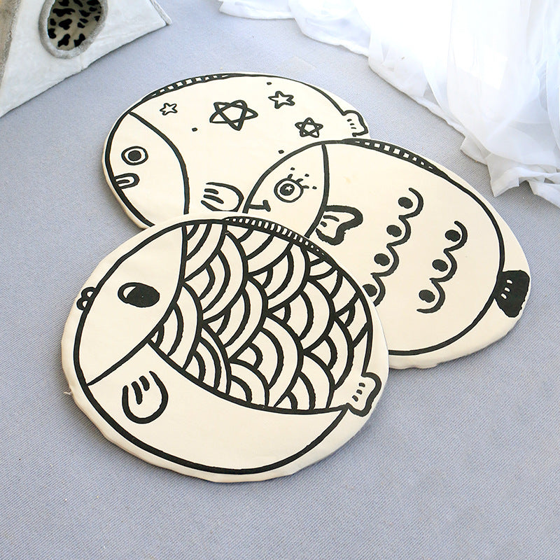 Cartoon Fish Cooling Mat – Keep Pets Cool & Happy