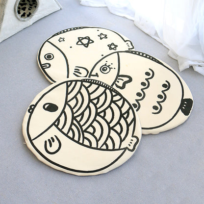 Cartoon Fish Cooling Mat – Keep Pets Cool & Happy