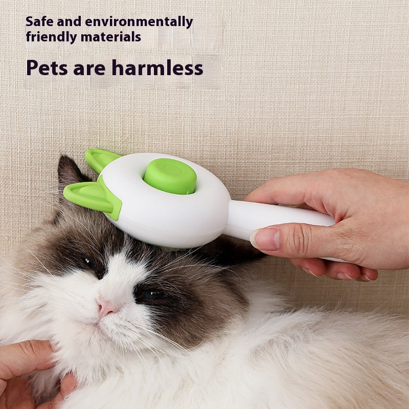 EasyClean Pet Grooming Brush – Remove Loose Fur Fast