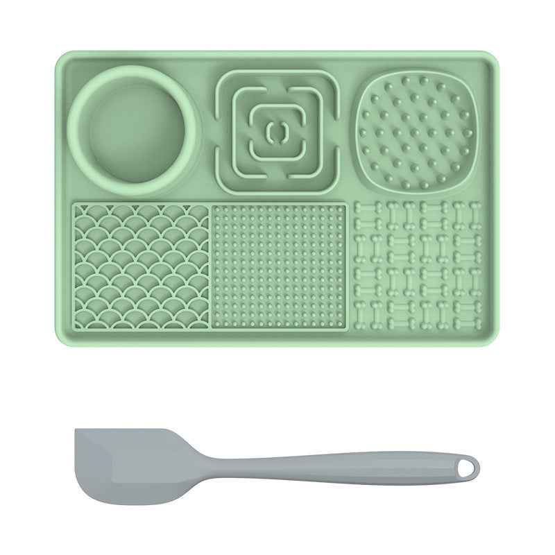 Silicone Pet Feeding Mat and Slow Feed Pad