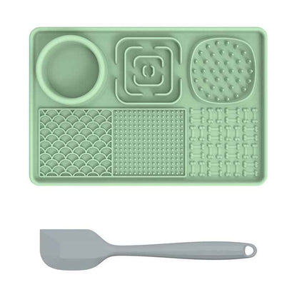 Silicone Pet Feeding Mat and Slow Feed Pad