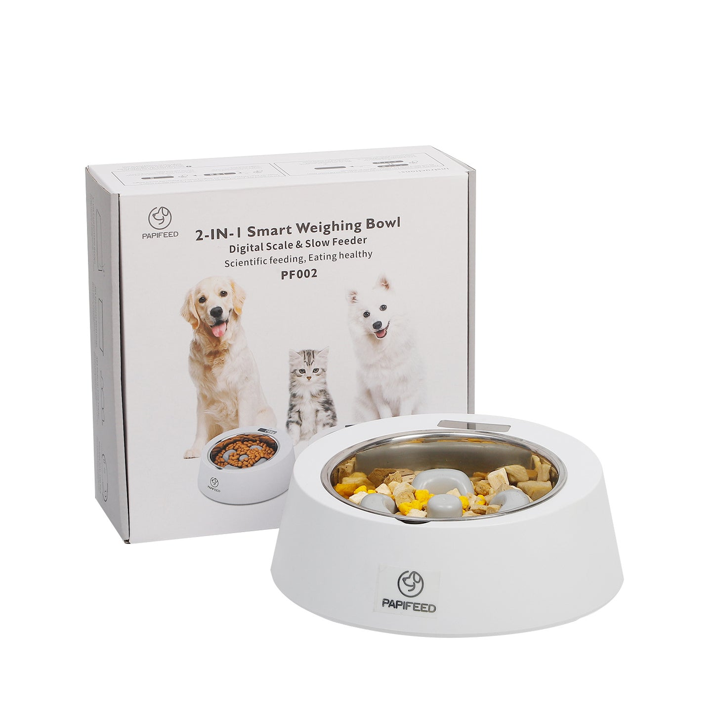 SmartFeed Pet Bowl – Healthy Slow Eating for Dogs & Cats