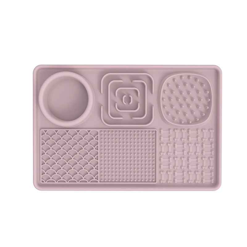 Silicone Pet Feeding Mat and Slow Feed Pad