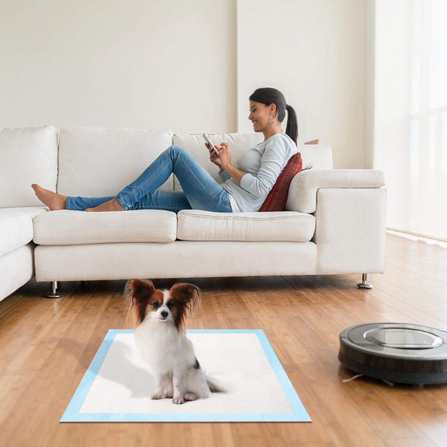 EasyTrain Puppy Pee Pads – Stress-Free Potty Training
