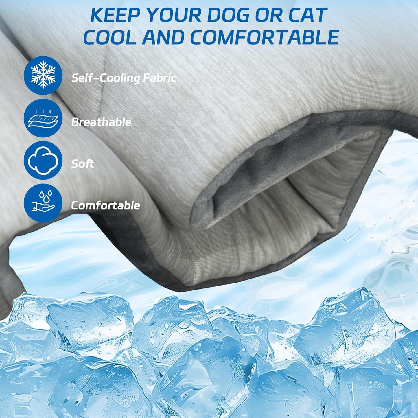 CoolPaws Pet Cooling Mat – Keep Pets Cool & Comfortable