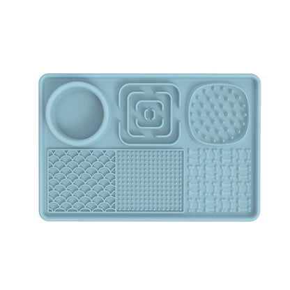 Silicone Pet Feeding Mat and Slow Feed Pad