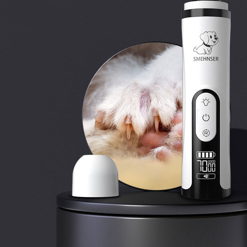 PowerTrim Pet Nail Grinder – Safe & Smooth Grooming Tool