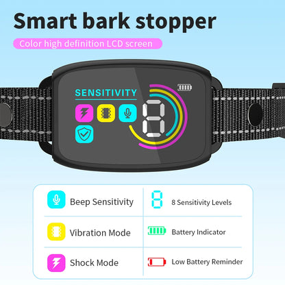 SmartQuiet Dog Collar – Gentle Bark Control & Training