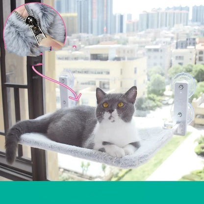 SunnySpot Cat Window Hammock – Cozy Window Bed for Cats