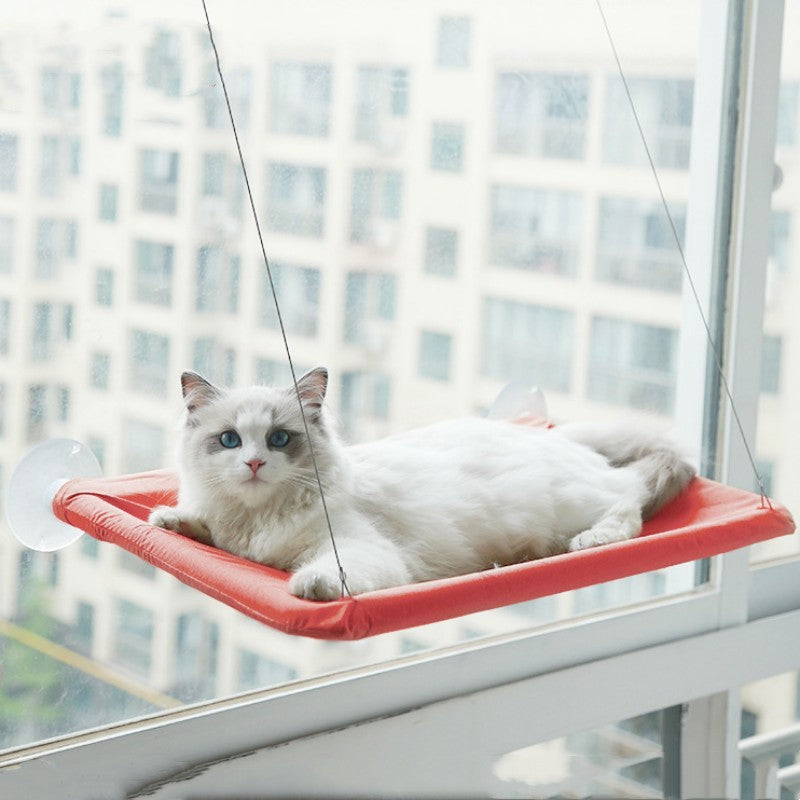SkyLounge Cat Hammock – Window Suction Cup Relax Bed