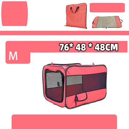 SafeTravel Pet Carrier – Foldable & Secure Travel Bag
