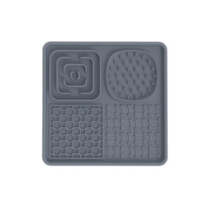 Silicone Pet Feeding Mat and Slow Feed Pad