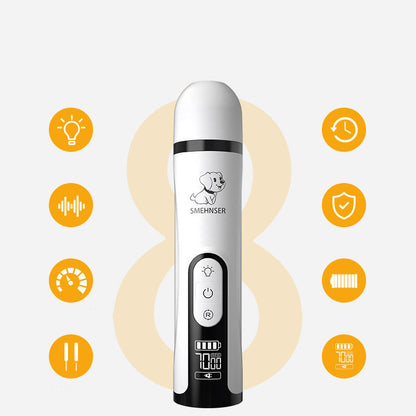 PowerTrim Pet Nail Grinder – Safe & Smooth Grooming Tool