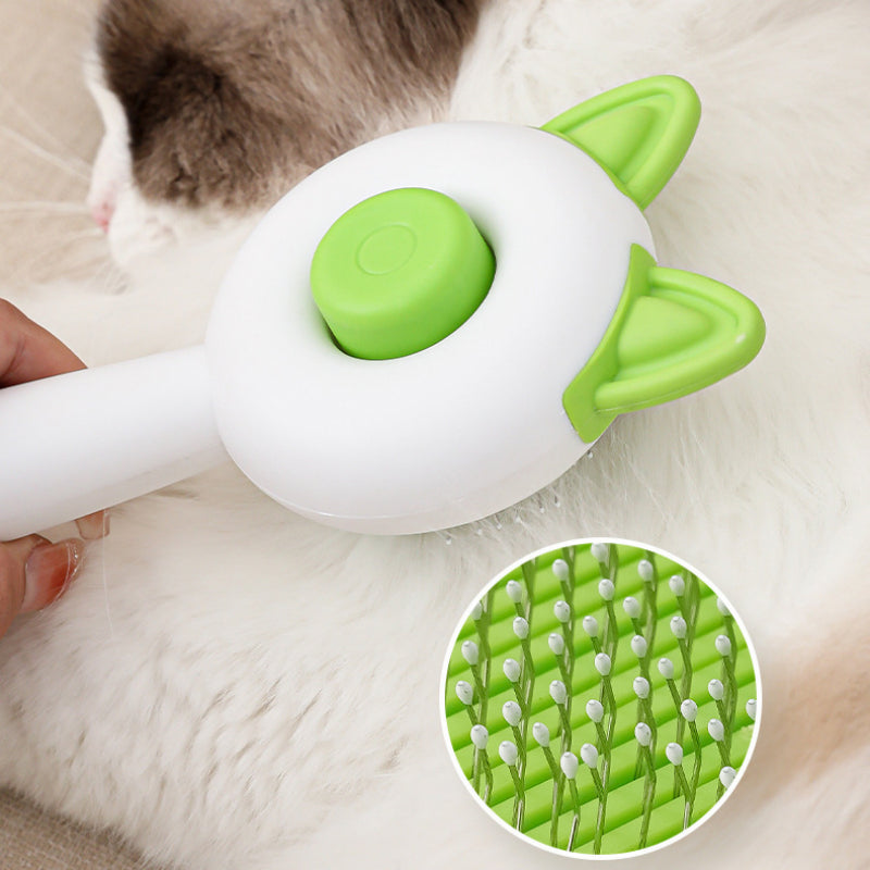 EasyClean Pet Grooming Brush – Remove Loose Fur Fast