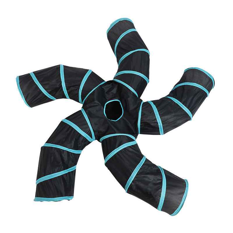Tree Pattern Tunnel Pet Zhiyi Cat Toy Pets Supplies Dog Toys
