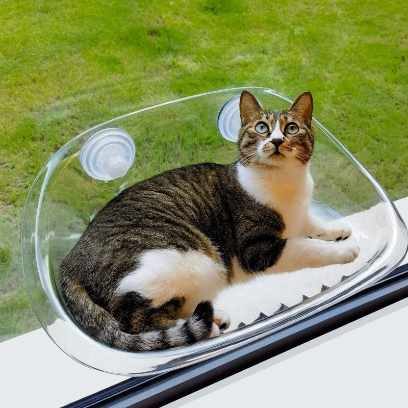 SunBask Cat Hammock – Window Relaxing Cozy Pet Bed
