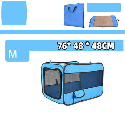 SafeTravel Pet Carrier – Foldable & Secure Travel Bag