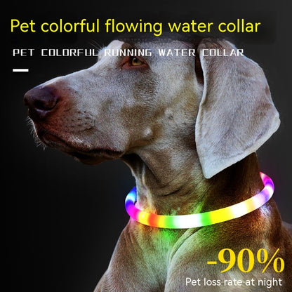 GlowSafe LED Dog Collar – Stylish Night Safety for Pets