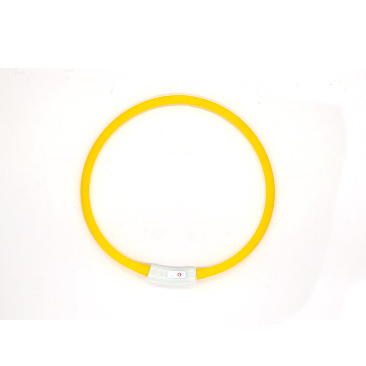GlowSafe LED Dog Collar – Stylish Night Safety for Pets